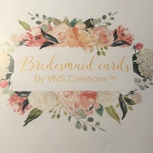 Bridesmaid cards